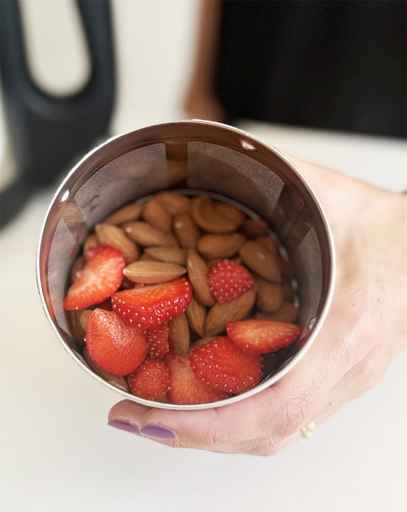 Strawberry Almond Milk