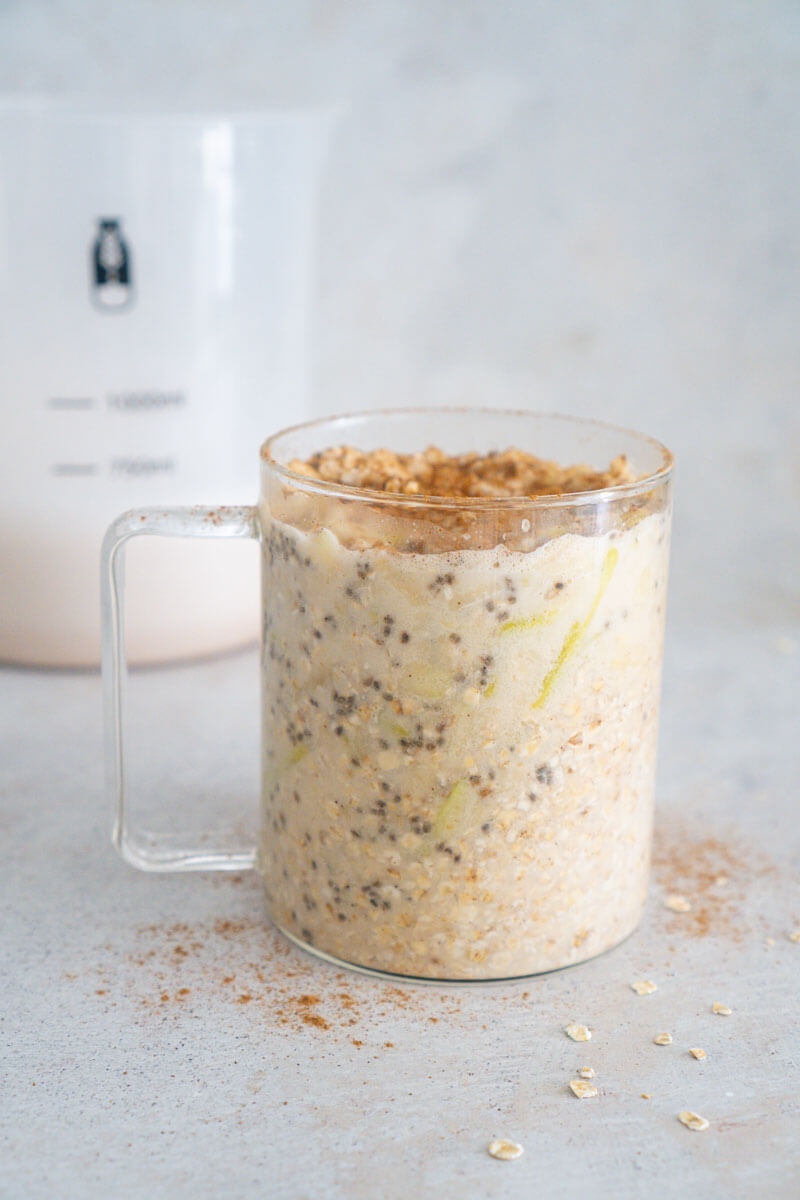 Apple Pie Overnight Oats