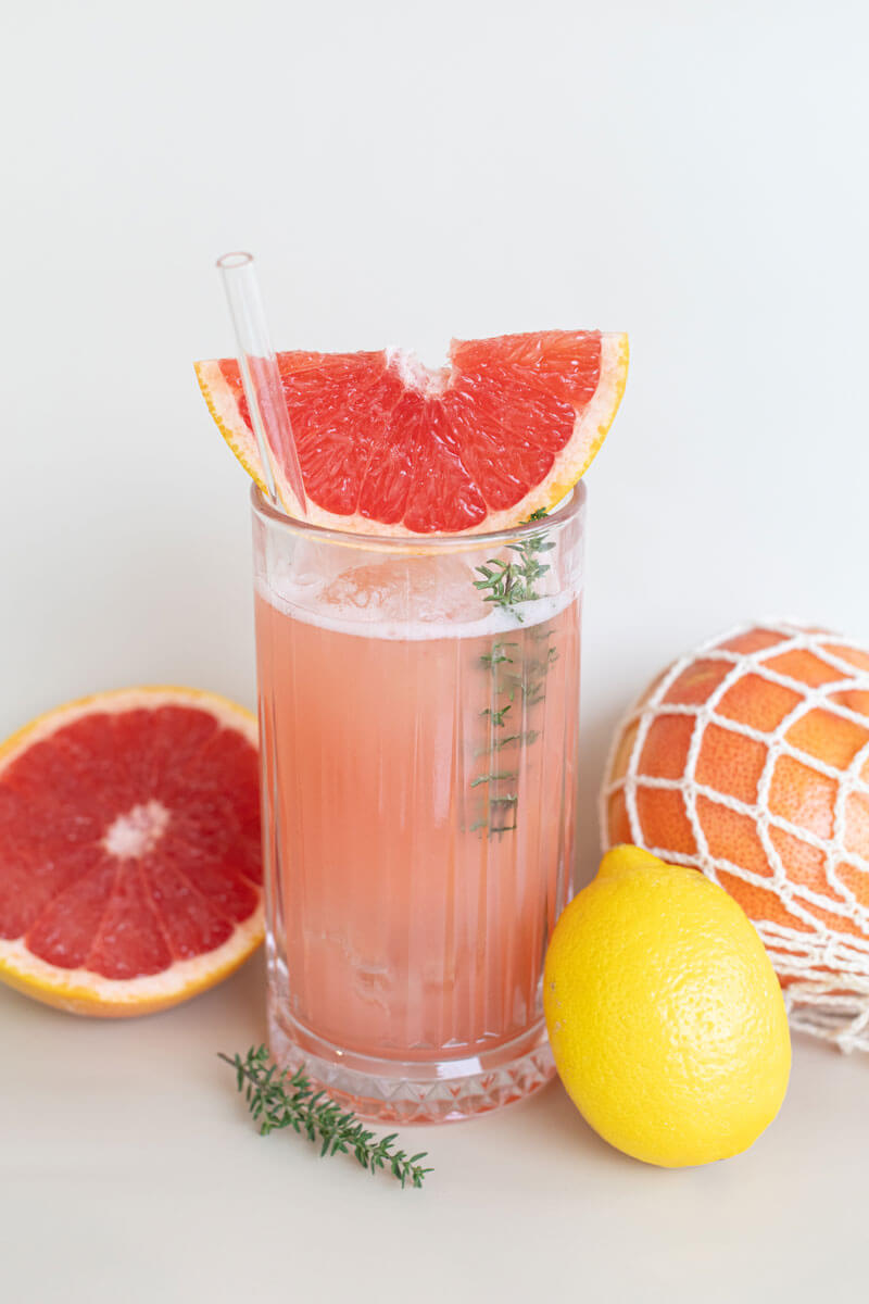 Grapefruit lemonade