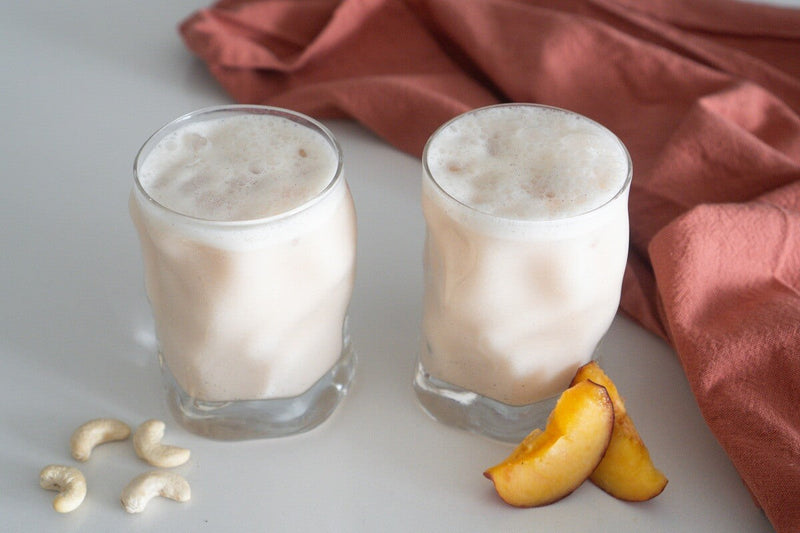 Peach Cashew Summer Refresher